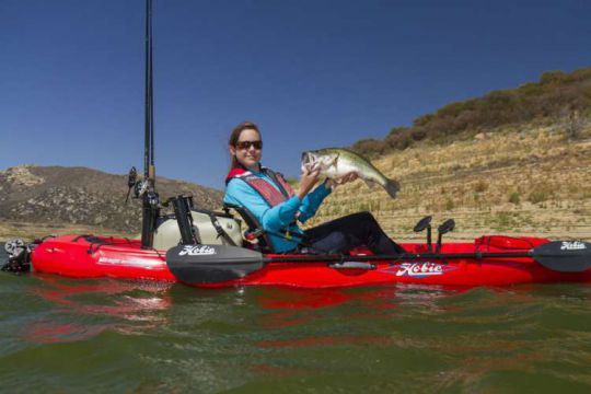 Pêcher en kayak