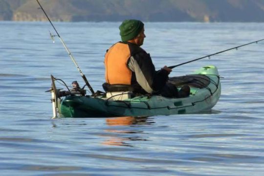 Pêcher en kayak