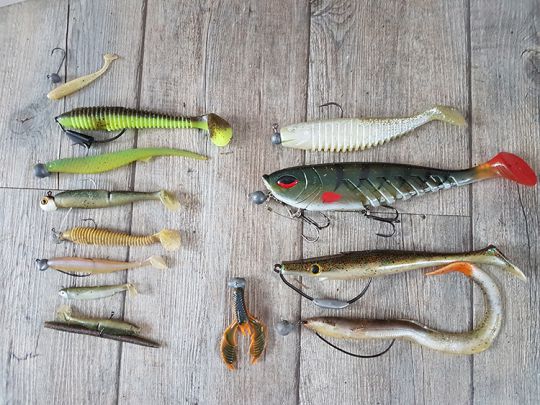 Montage d'un leurre souple