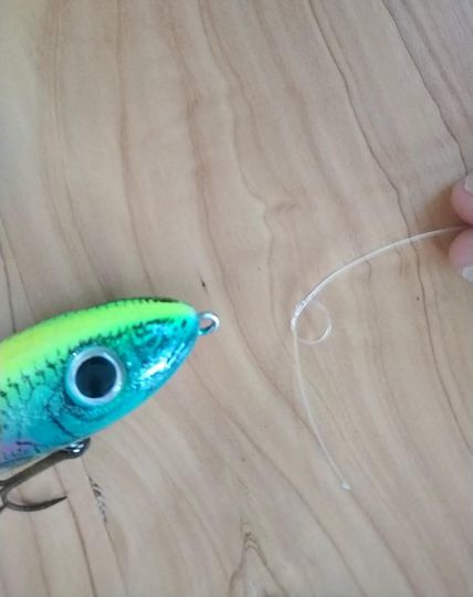 Nœud dans nœud pour la pêche