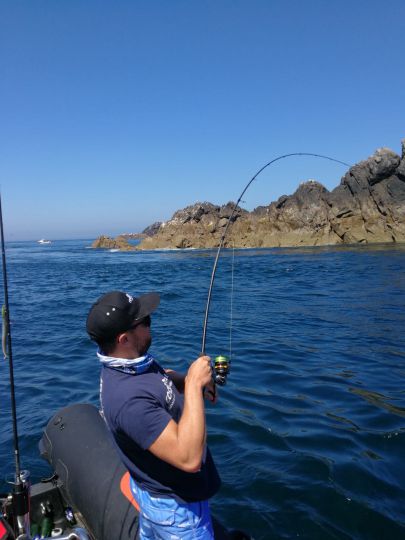 Peche en traction 