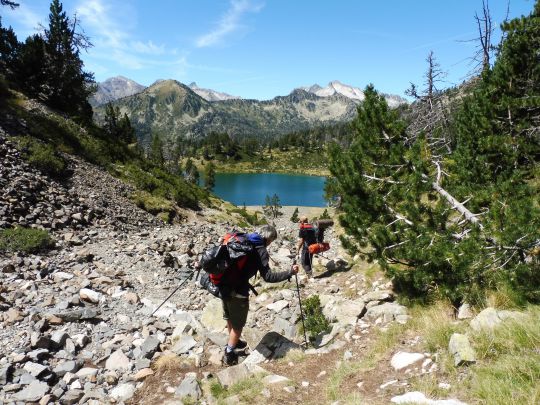 Randonnée et pêche en montagne