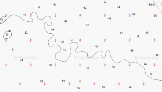 Dans mon secteur, la ligne de sonde des 40-50 mètres est une zone de passage des thons.