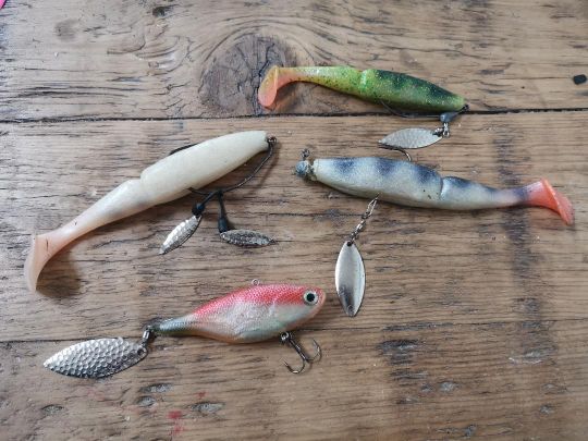 Les palettes sont un accessoire indispensable pour les pêcheurs de brochet.