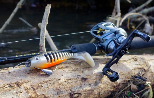 Le Néo Shallow Delalande, un shad au profil plat pour plus de stabilité dans les zones shallows.