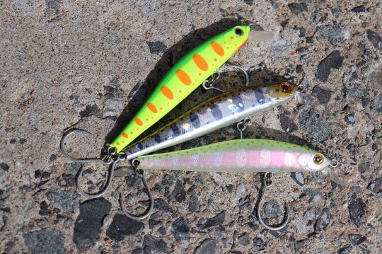 J'ai beaucoup utilisé le Rigge 90 F de Zip Baits pour pêcher l'aspe, remplacé par l'Orbit 90 SP-SR qui est tout aussi efficace.