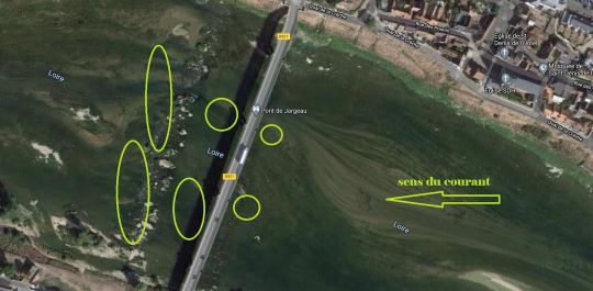 Les ponts, des zones parfaites pour débuter la pêche de l'aspe en Loire.