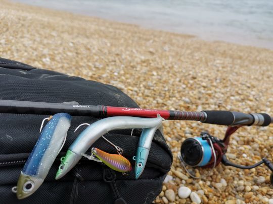 Un échantillon de leurres Fiiish qui sont des valeurs sûres pour la traque du bar depuis le bord de mer.