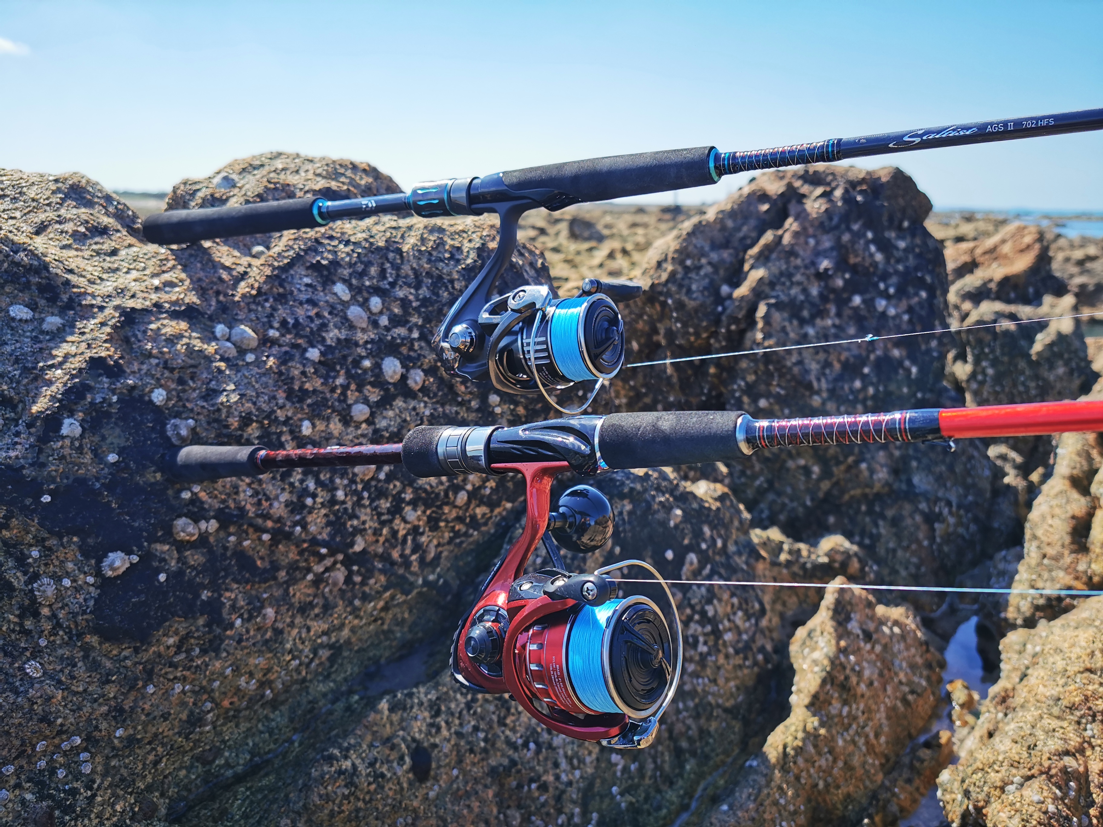 Moulinet Daiwa BG RR LT ARK en taille 3000 ainsi que le BG MQ 2020