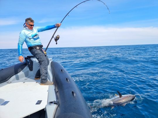 Le pêcheur professionnel Diego Bedetti