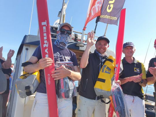 La remise de prix à la première place, une récompense tant espérée!