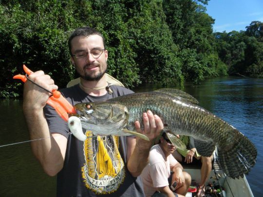 4-En l'absence de touches, powerfisher à l'aide de leurres de réaction.