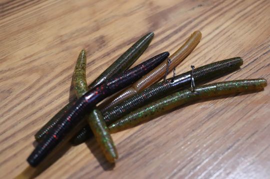 Les worms, un grand classique de la pêche du black-bass !