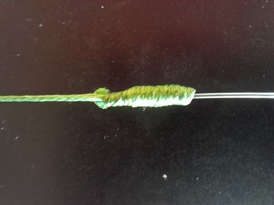 Raccord fluorocarbone / tresse