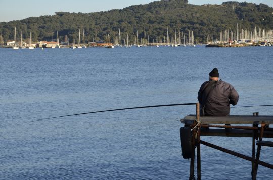 Pêche au flotteur au pain