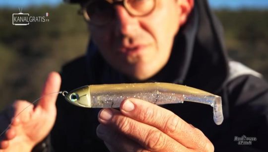 Le Black Minnow 160 et sa tête shallow permet une présentation vraiment planante du leurre.