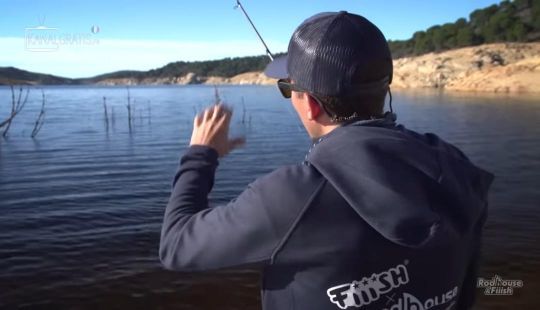 Stéphane a démontré une fois de plus qu'il était vraiment un excellent pêcheur du bord !