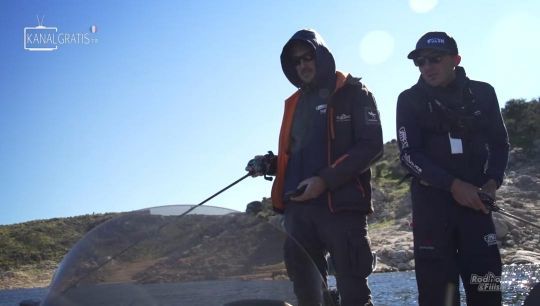 Tony et Stéphane ont pêché un peu en verticale sur les plateaux, mais ils se sont surtout concentré sur les tombants en linéaire.