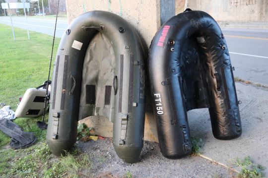 Sécher son float-tube est important pour éviter qu'il se dégrade.