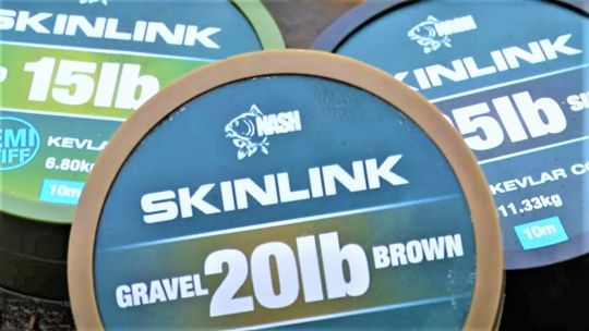 Différentes tresses pour bas de ligne Skinlink