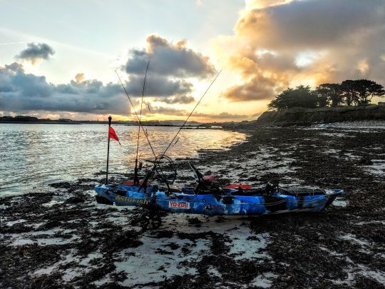 L'occasion de sortir pêcher en kayak