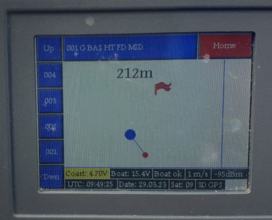 J'ai pu pousser jusqu'Ã 212 m. La connexion est stable jusqu'Ã 204 m.