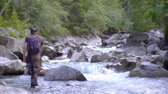 Axel Mugnier, guide de pêche en Haute-Savoie