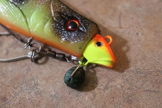 Le plomb clip est idéal pour ajuster le poids d'un leurre.