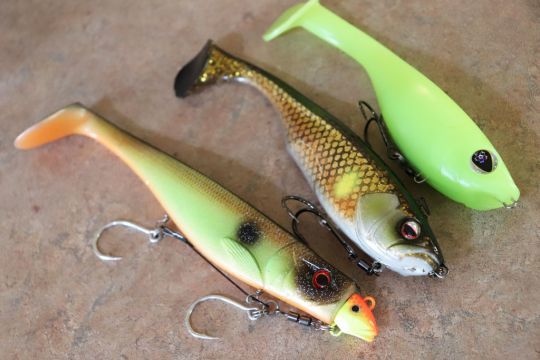 L'utilisation de ces 3 leurres est identique.