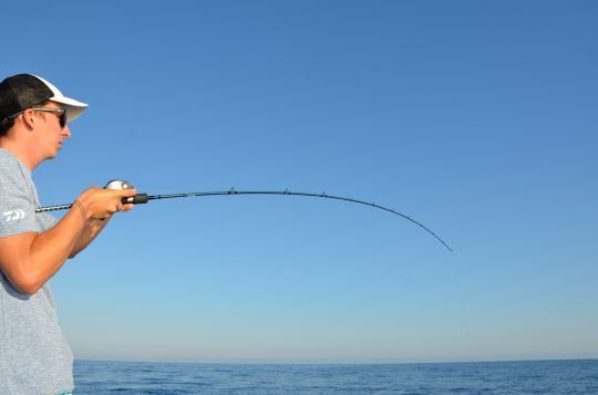 Pêcher en profonde sans moulinet électrique