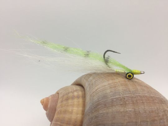 Le clouser minnow est une mouche incontournable pour le bar mais pas que!