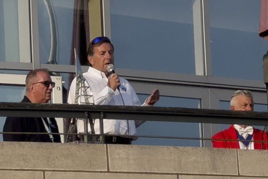 Ross Honey, organisateur de l'événement, également vice-président de l'EFTTA
