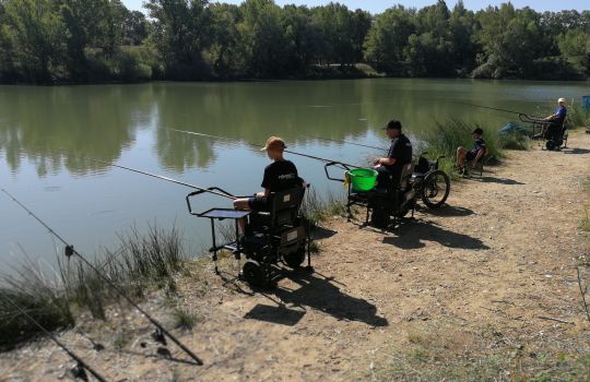 Session pêche au coup