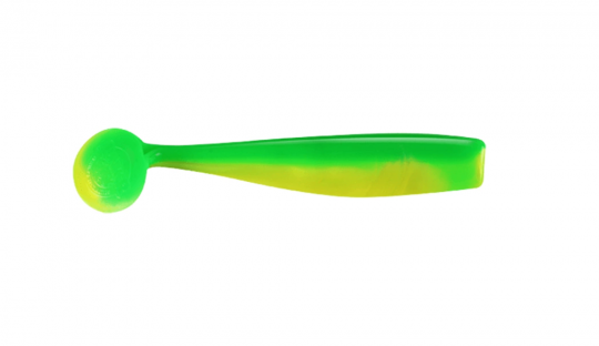 le coloris limetreuse de Lunker City est un incontournable pour le sandre, mais aussi pour le brochet... 