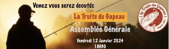Le moment important de l'assemblée générale d'une Aappma