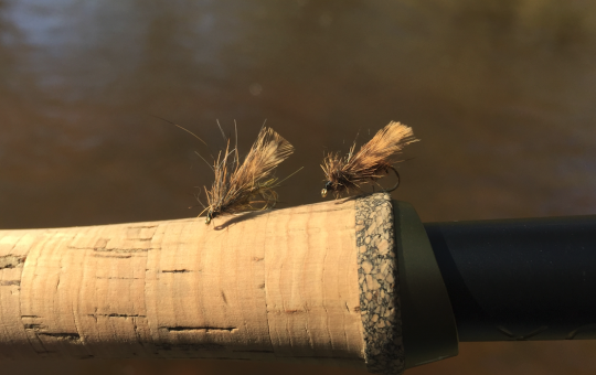 Les sedges ou imitation de trichoptères sont souvent de sorti au coup du soir