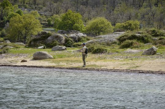 Sur les lacs de barrage, préférez les zones faciles d'accès