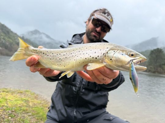 La tricoroll spoon est efficace en rivière mais aussi en lac