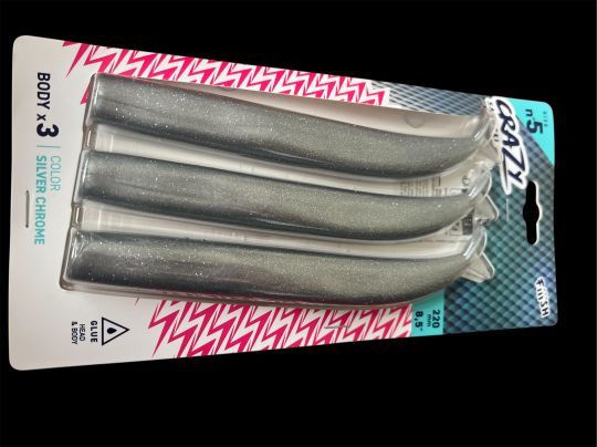 Le nouveau coloris 2025 de Crazy Sand Eel taille 220mm