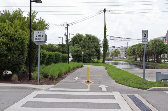 Se promener en vélo est efficace pour la pêche.
