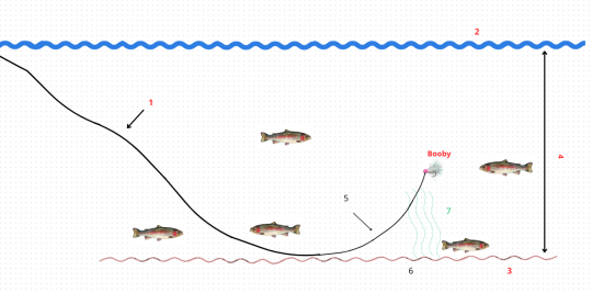 Montage à un seul booby pour passer au-dessus des herbiers