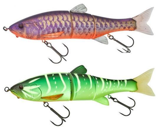 les couleurs Purple Koi et Crazy Pike.