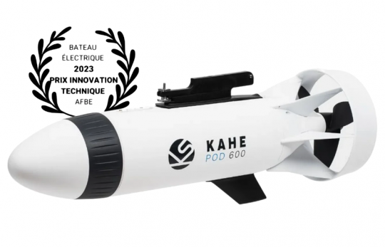Le Kahe Pod 600 s'adapte sur un float-tube.