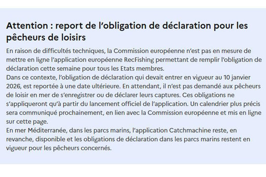 Extrait du communiqué sur mer.gouv.fr