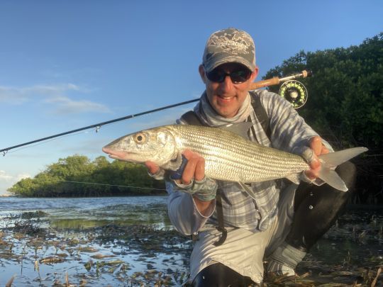 Toujours un grand moment lorsque l'on parvient à duper un bonefish