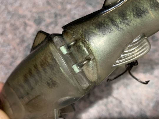 Le leurre est très silencieux.