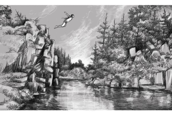 Der Fluss und seine Gefahren