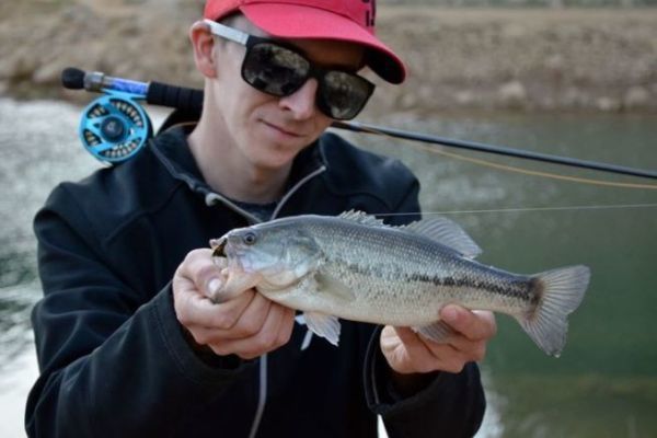 Black-Bass-Fliegenfischen