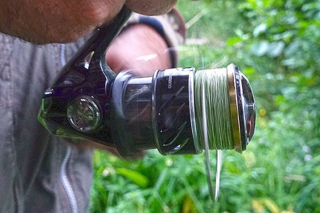 Die Rollenübersetzung bestimmt, wie schnell die Geflochtene eingeholt wird