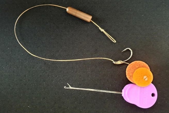 Ein effektives Vorfach aus ummanteltem Geflecht herstellen, wenn man mit dem Karpfenangeln anfängt